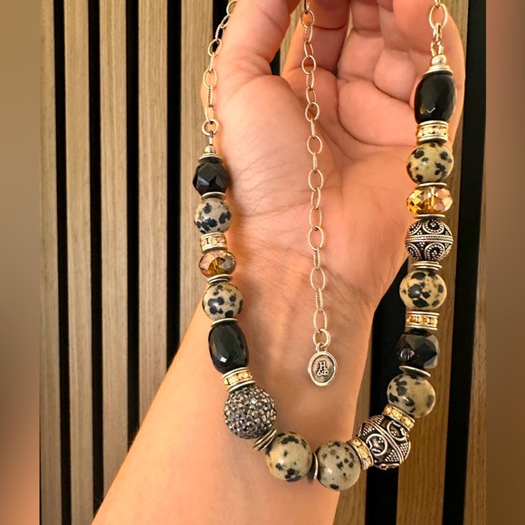 Hillberg and berk multimedia statement necklace - Picture 1 of 8